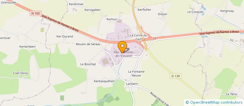 localisation de l'entreprise 2 J TECH à ARZAL