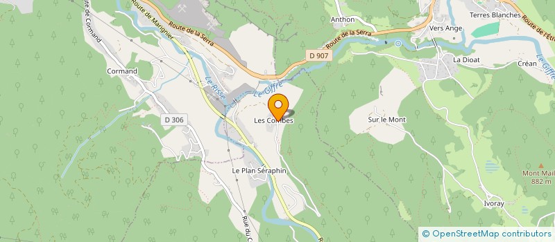 localisation de l'entreprise 2 JC IMMO  MARIGNIER