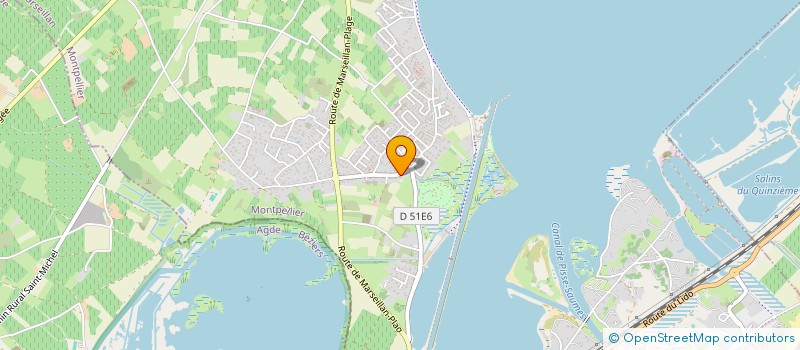 localisation de l'entreprise 2 JCS à MARSEILLAN