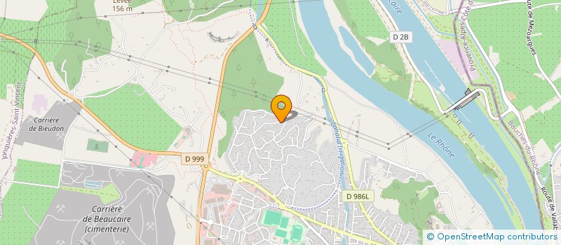 localisation de l'entreprise 2 JD  BEAUCAIRE