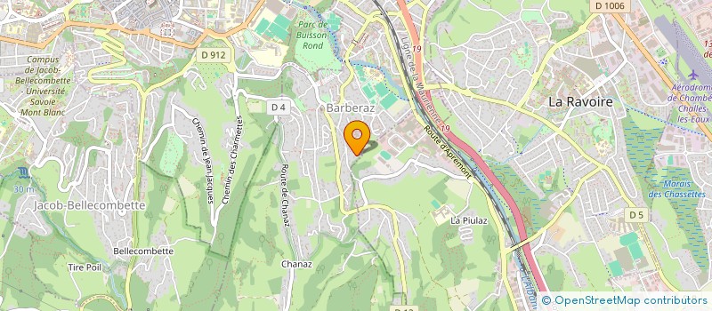 localisation de l'entreprise 2 JF  BARBERAZ