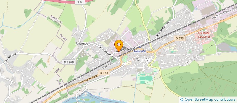 localisation de l'entreprise 2 JFP  SAINT-VIT