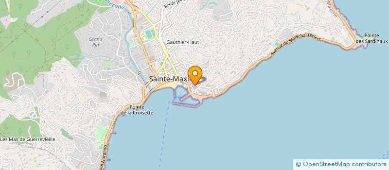 localisation de l'entreprise 2 JM à SAINTE-MAXIME