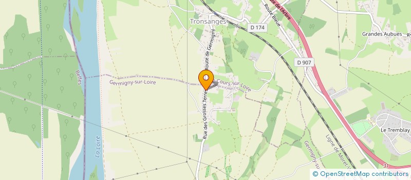 localisation de l'entreprise 2 JMC IMMO  GERMIGNY-SUR-LOIRE