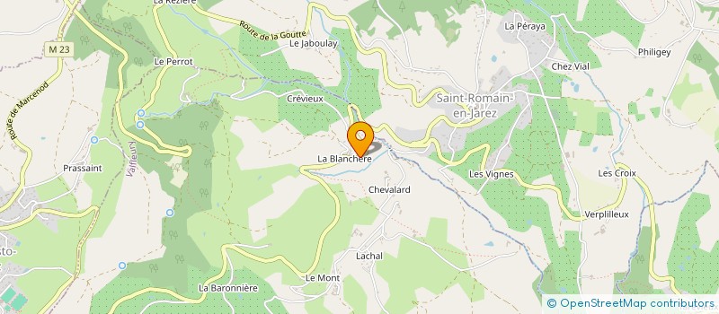 localisation de l'entreprise 2 JOE  VALFLEURY