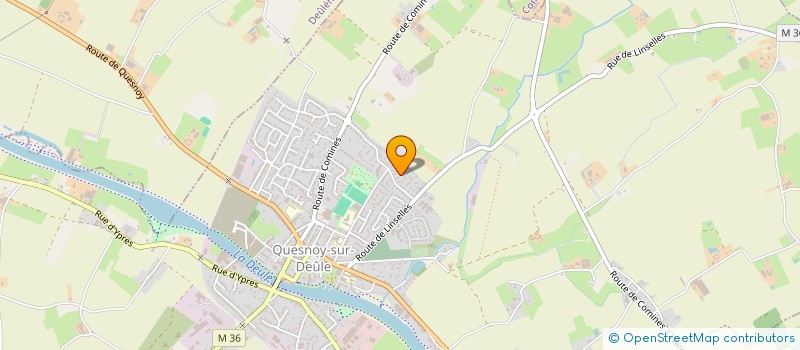 localisation de l'entreprise 2 K POUR SOI à QUESNOY-SUR-DEULE