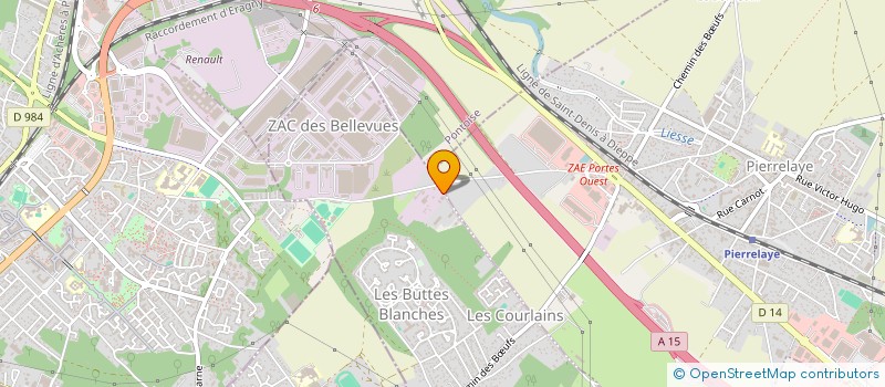 localisation de l'entreprise 2 KA GROUP  HERBLAY-SUR-SEINE