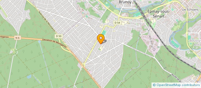 localisation de l'entreprise 2 KAPNET à BRUNOY