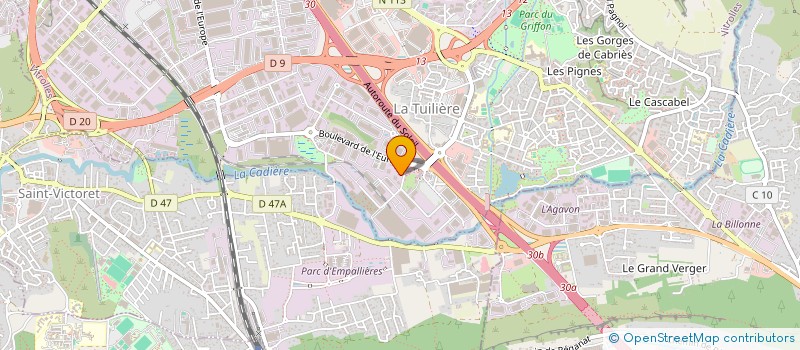 localisation de l'entreprise 2 KM SERVICE ENERGIE à VITROLLES