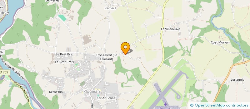 localisation de l'entreprise 2 L à MORLAIX