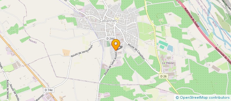 localisation de l'entreprise 2 L CARRELAGE  CABANNES