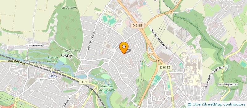 localisation de l'entreprise 2 L COM  OSNY