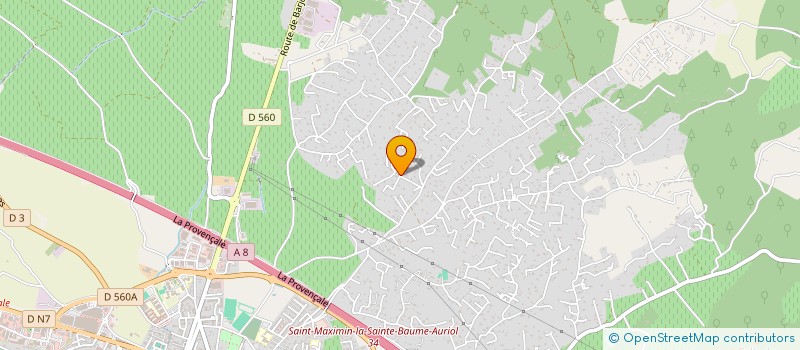localisation de l'entreprise 2 L DEVELOPPEMENT à SAINT-MAXIMIN-LA-SAINTE-BAUME