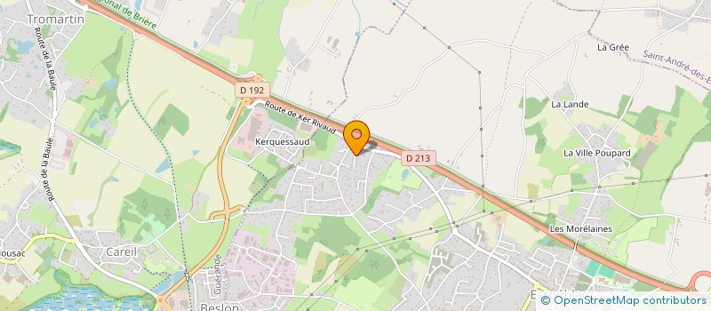 localisation de l'entreprise 2 L DEVELOPPEMENT  PORNICHET