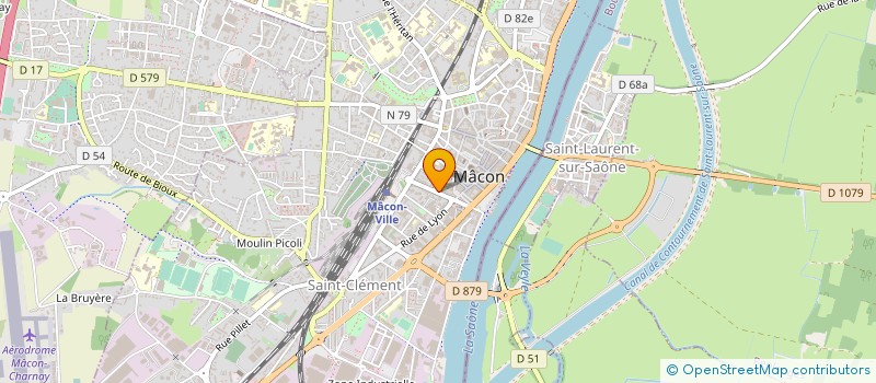 localisation de l'entreprise 2 L EVENTS à MACON