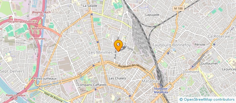 localisation de l'entreprise 2.L.F à TOULOUSE