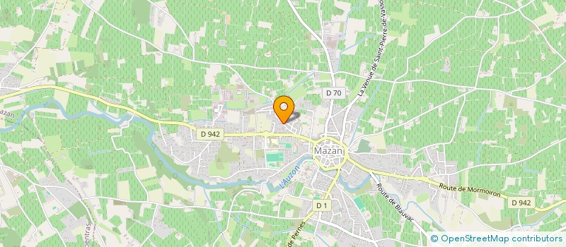 localisation de l'entreprise 2 L FESTIVITES  MAZAN