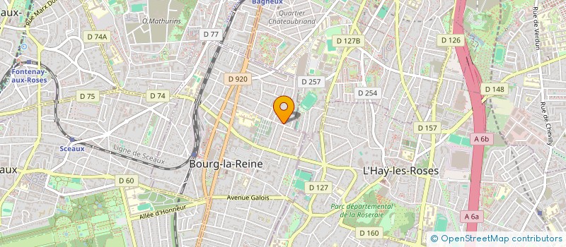 localisation de l'entreprise 2 L FORMATIONS à BOURG-LA-REINE