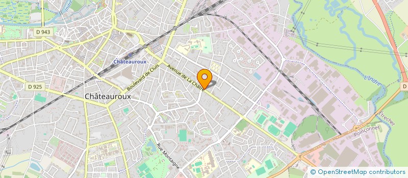 localisation de l'entreprise 2 L - MANAGEMENT à CHATEAUROUX
