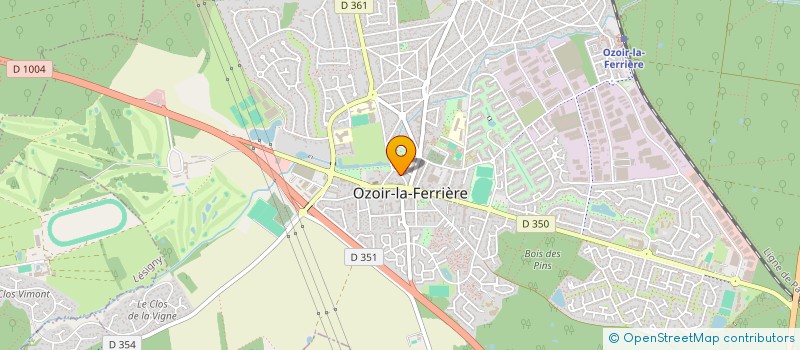 localisation de l'entreprise 2 L.S TRANSPORTS  OZOIR-LA-FERRIERE