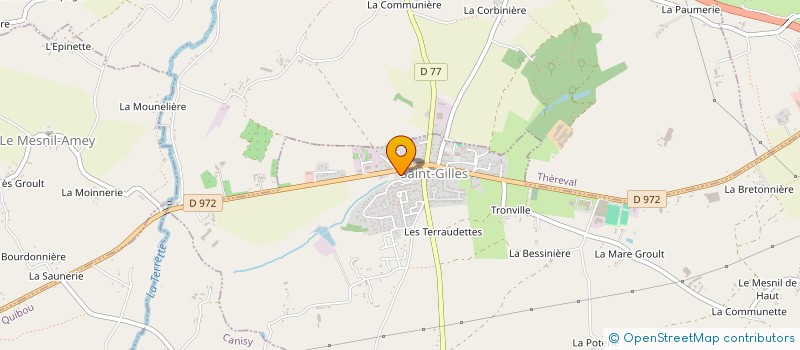 localisation de l'entreprise 2 L TOITURE à SAINT-GILLES