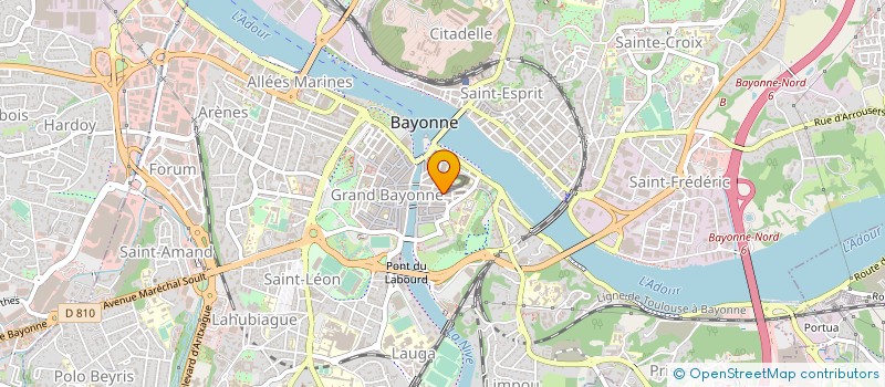 localisation de l'entreprise 2 LANGUES POUR UNE EDUCATION à BAYONNE