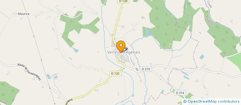 localisation de l'entreprise 2 LAVEAU  VERTEUIL-D'AGENAIS