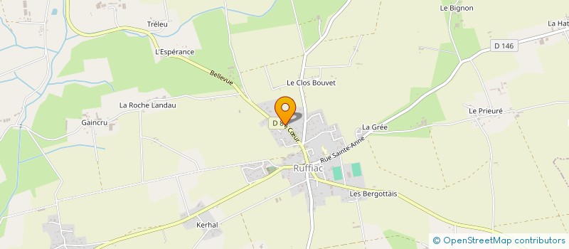 localisation de l'entreprise 2 LDJ MENUISERIE  RUFFIAC