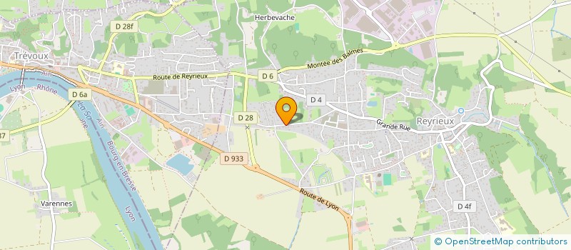 localisation de l'entreprise 2 LIONS à REYRIEUX