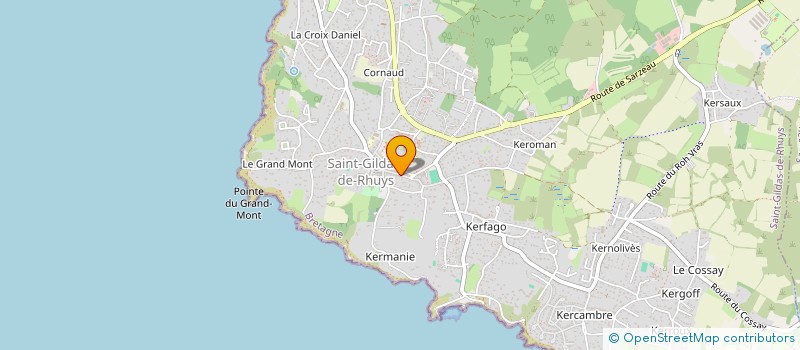 localisation de l'entreprise 2 LLA  SAINT-GILDAS-DE-RHUYS