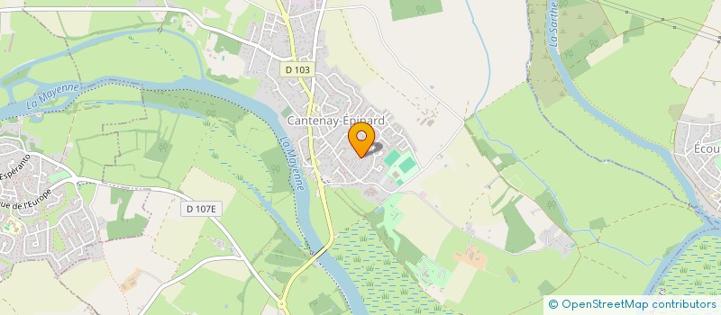 localisation de l'entreprise 2 LOUIS IMMOBILIER  CANTENAY-EPINARD
