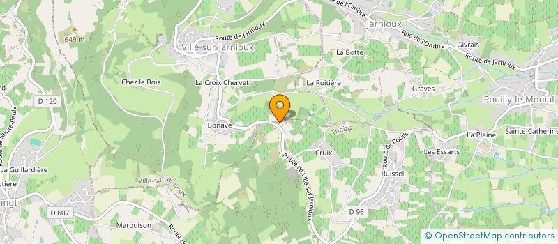 localisation de l'entreprise 2 M à THEIZE