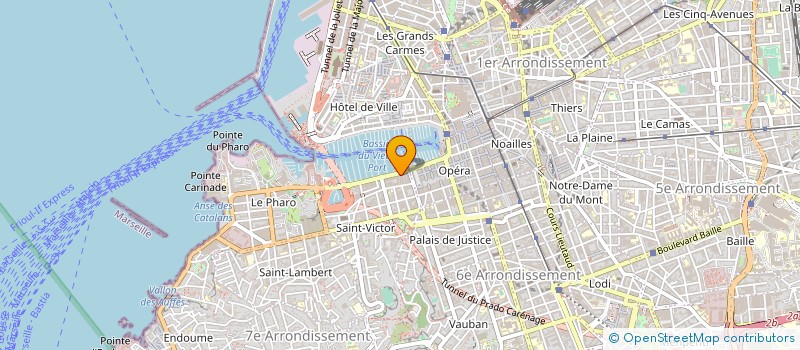 localisation de l'entreprise 2 M à MARSEILLE