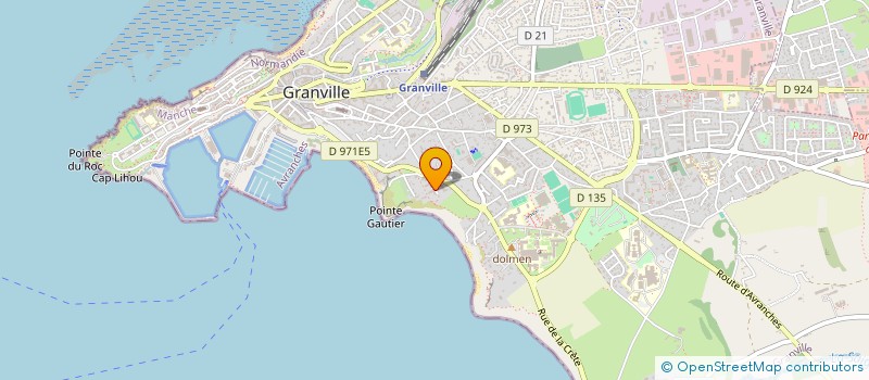 localisation de l'entreprise 2 M A à GRANVILLE