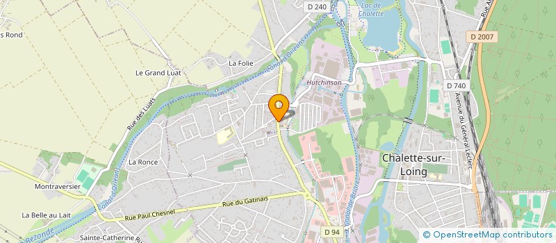 localisation de l'entreprise 2 M CARROSSERIE à VILLEMANDEUR