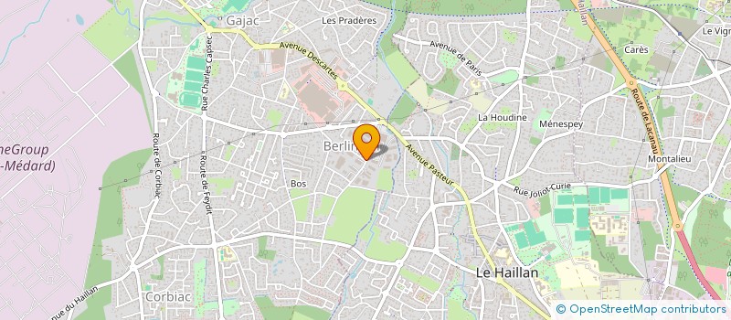 localisation de l'entreprise 2 M DISTRIBUTION à SAINT-MEDARD-EN-JALLES