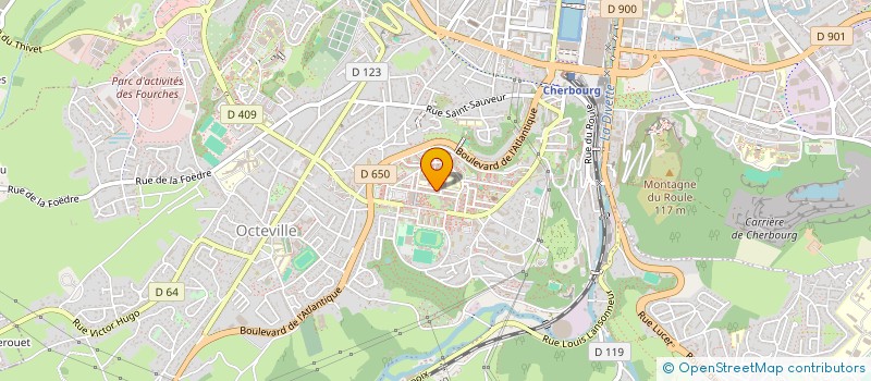 localisation de l'entreprise 2 M DU BATIMENT  CHERBOURG-EN-COTENTIN