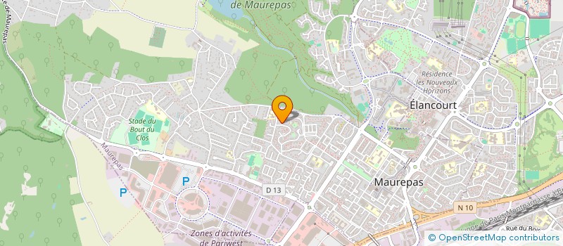 localisation de l'entreprise 2 M ELEC  RAMBOUILLET