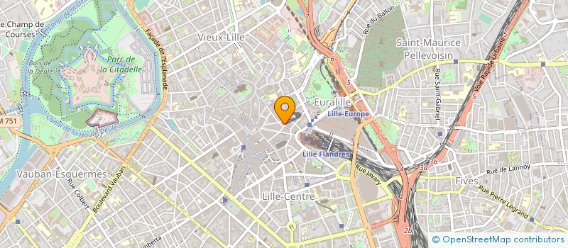 localisation de l'entreprise 2 M FINANCE à LILLE