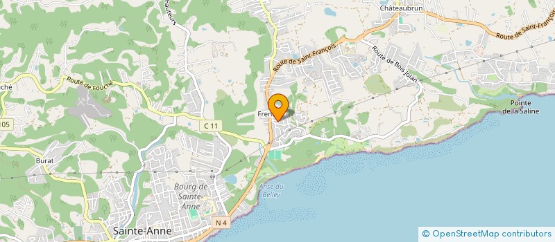 localisation de l'entreprise 2 M G  SAINTE-ANNE