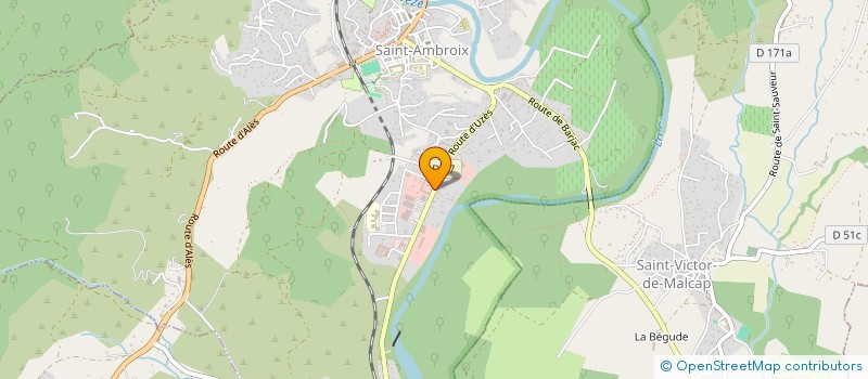 localisation de l'entreprise 2.M.I.AUTOMOBILES  SAINT-AMBROIX