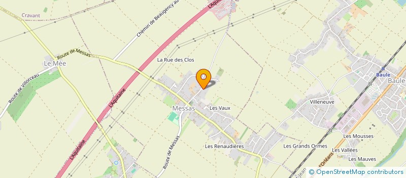 localisation de l'entreprise 2 M IMMOBILIER  BEAUGENCY