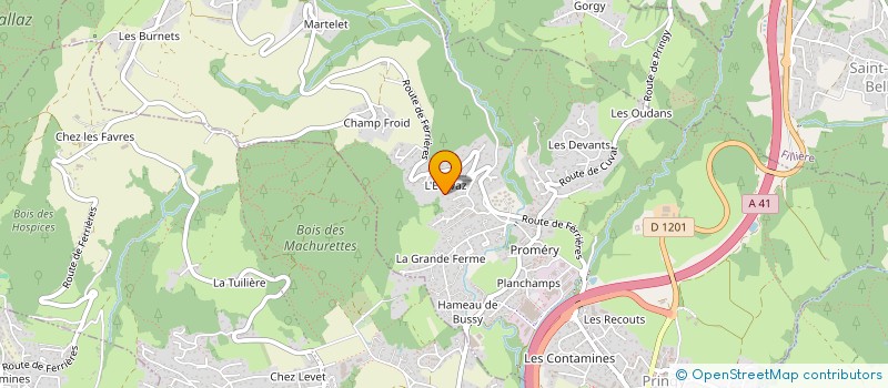 localisation de l'entreprise 2.M.L à ANNECY