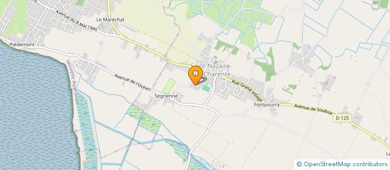 localisation de l'entreprise 2 M MACONNERIE ISOLATION  ECHILLAIS