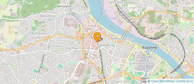 localisation de l'entreprise 2 M NETTOYAGE à BAYONNE
