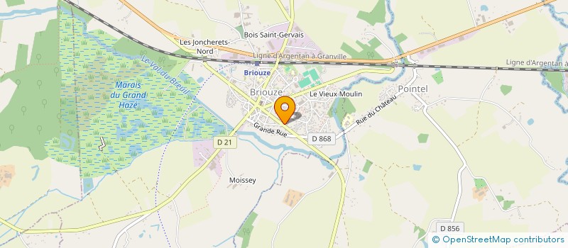 localisation de l'entreprise 2 M O à POINTEL