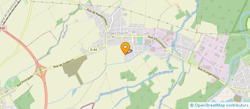 localisation de l'entreprise 2.M.P.E à UNGERSHEIM