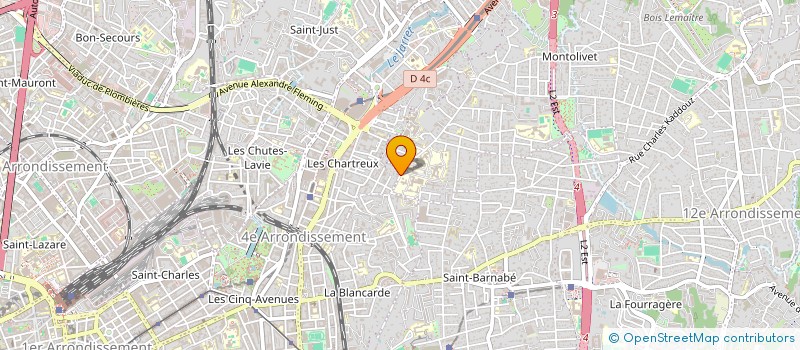 localisation de l'entreprise 2 M PROVENCE à MARSEILLE