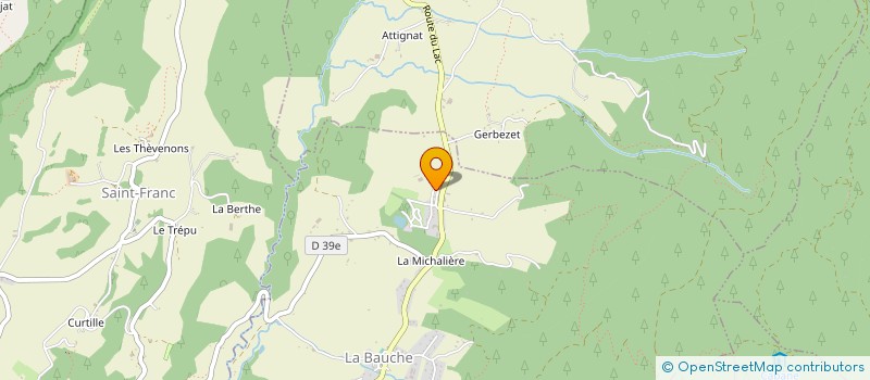 localisation de l'entreprise 2 M.T.B  LA BAUCHE