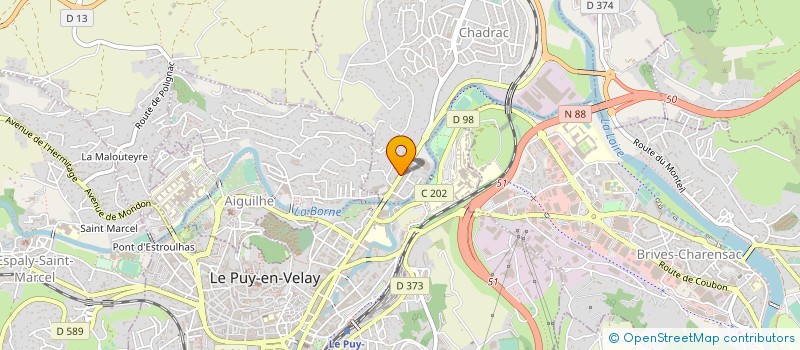 localisation de l'entreprise 2 MA  CHADRAC